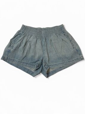 Rag & Bone Elastic Waist Denim Jean Shorts - Perfect - Pajama Style